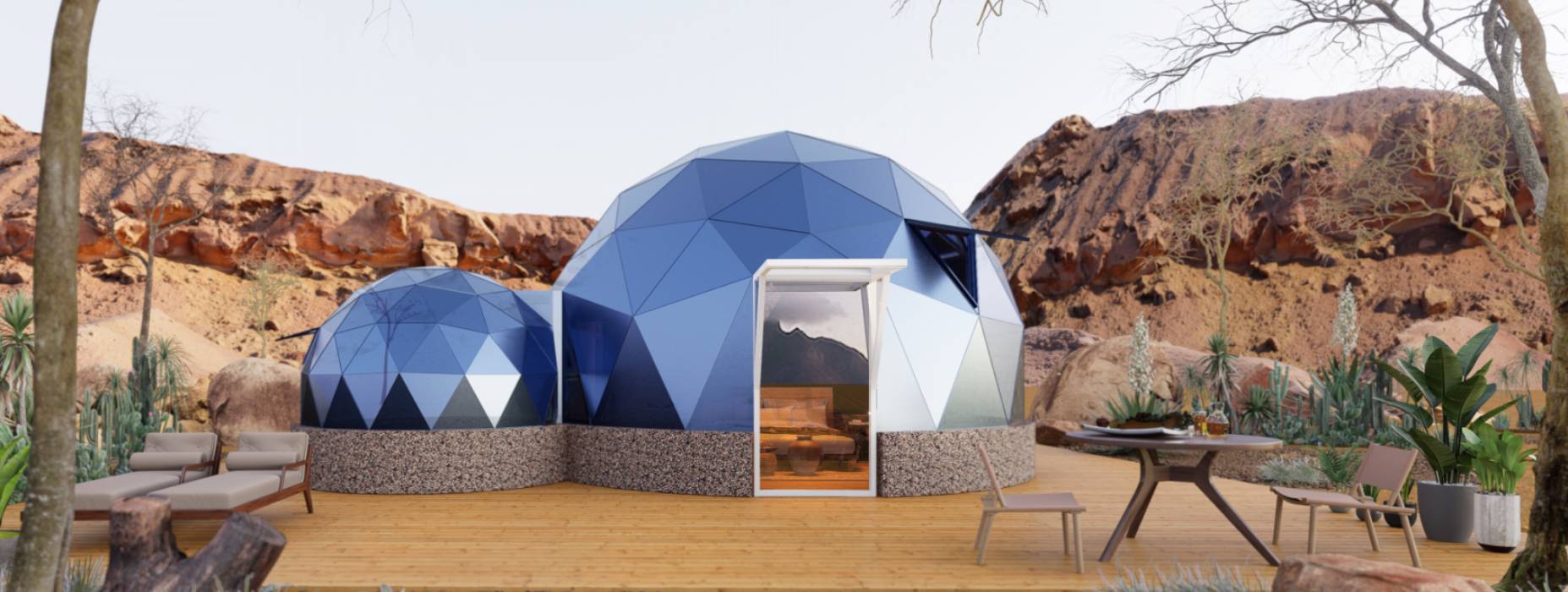 武胜县球形智能光伏玻璃星空房